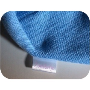 Etiquetas ‘loop’ de santen para coser - blancas