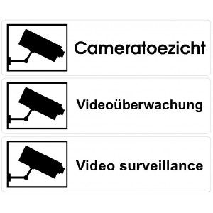 Vigilancia de cámara adhesivas - L